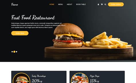 Web restaurants - Royal Plate is an HTML template created for restaurants and catering companies. It includes a large variety of elements so it can be used for both small family restaurant websites, large multi-location restaurants, and catering companies. MORE INFO/DOWNLOAD Demo. 20. Lumina.